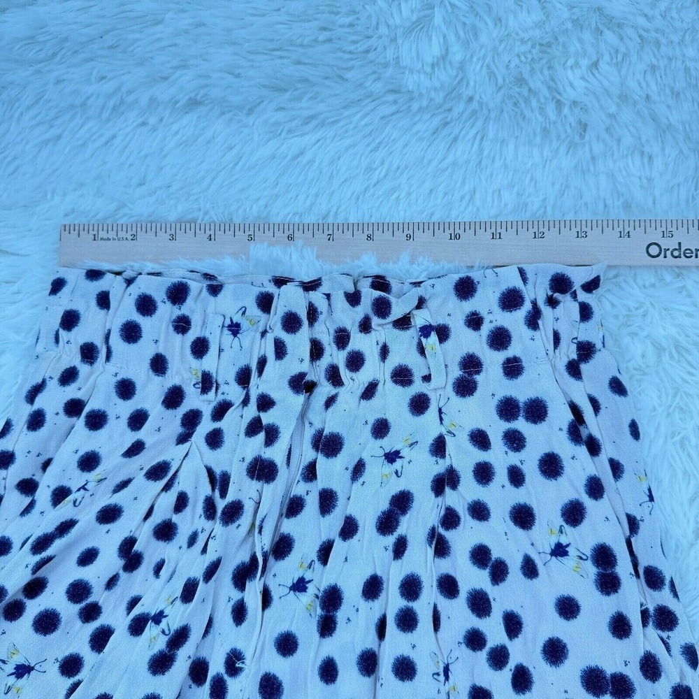 H&M Anna Glover Polka Dot Shorts High Waist Casual Summer Size 8 Chic Summer Fun - Picture 8 of 10